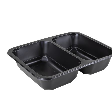MENU BOX, 2 SLOTS / PP / 227 x 178 x 50 mm