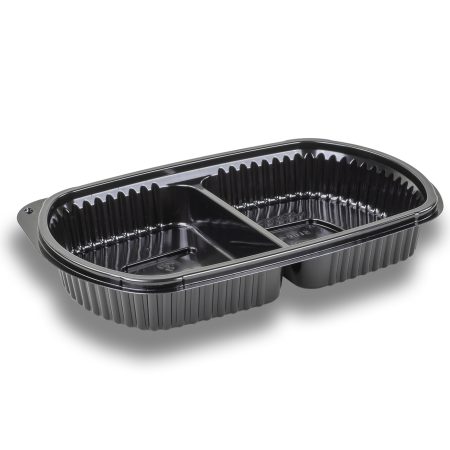 MENU BOX, 2 SLOTS / PP / 240 x 155 x 40 mm