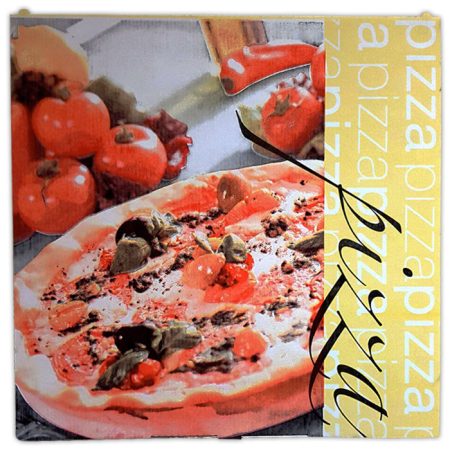 PIZZA BOX / PAPIER / 100x40 cm